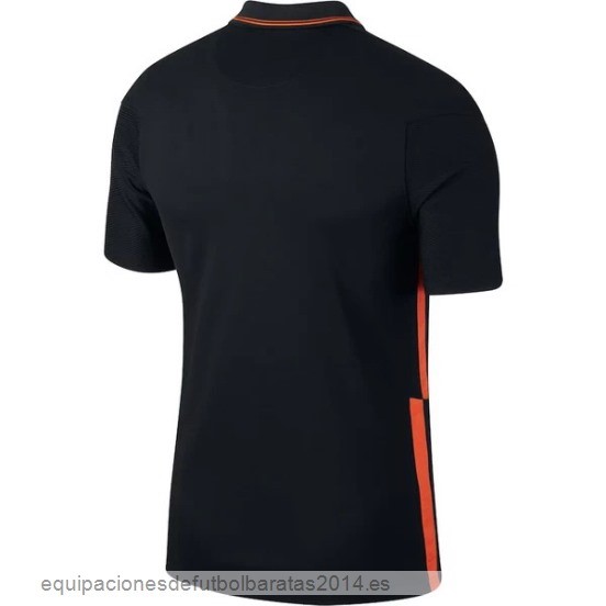 Nuevo 2ª Camiseta Holanda Retro 2021 Negro Baratas
